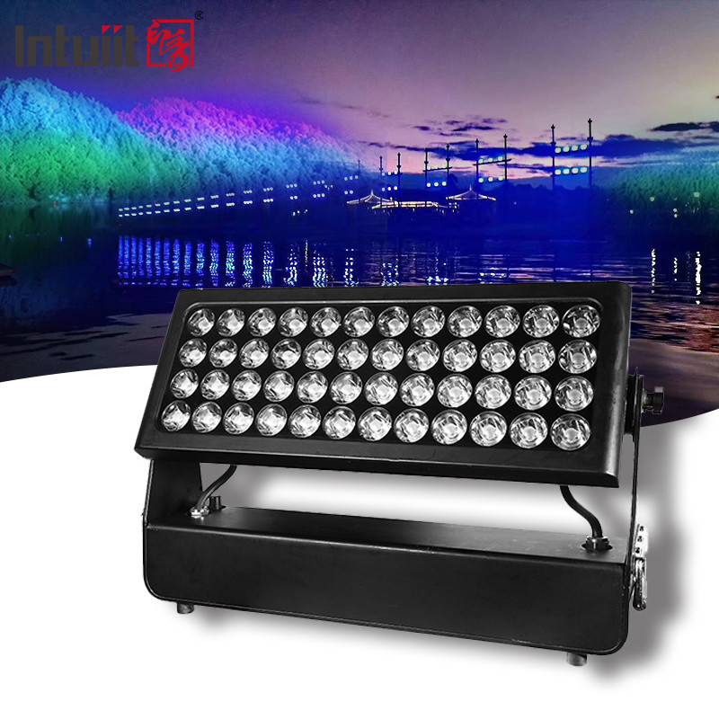 1500W LED RGBW 4in1 防水 ip65 都市色 壁洗浄機 LED 洗浄 洪水 ライト