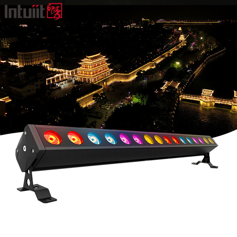 高品質のアルミハウジング 屋外防水 IP65 16x5w LED ウォールウォッシャー 線形ライト
