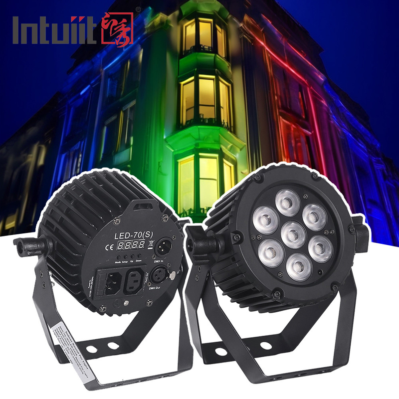 結婚式 パール LEDステージ照明 7pcs 22W 3in1 RGB DJディスコのためのパール LEDライト