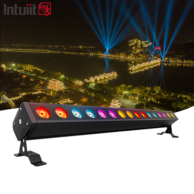 DMX512 ディスコ照明 パーティー DJ ナイトクラブ ステージライト RGBW 16x5w ウォールウォッシュ LEDバー