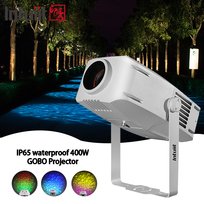 400w 屋外 彩色の水模様ランプ LED ナイトクラブ エフェクトライト Ip65 防水 景観ランプ ライト ゴボ プロジェクター