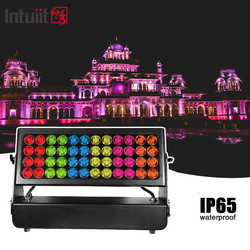 IP65 防水都市色 rgbw 壁洗浄器 建物の光 1500w RGBW 4in1 LED 屋外都市色光