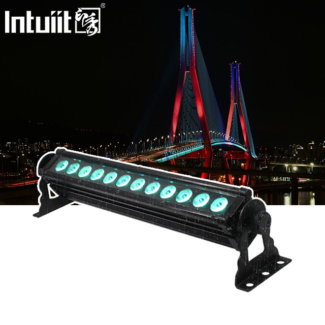 屋外防水風景灯 LED壁洗浄機 DMX 12X3W RGB壁線形ランプ