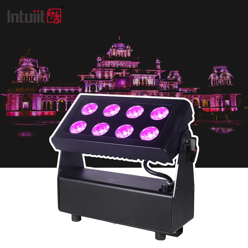 IP65 8x15w RGBW 4in1 LED 洪水都市色洗濯機 屋外建築のための照明