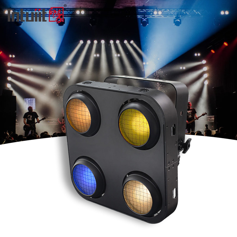 IP65 4x90w RGB LED コブ オーディエンス ブラインド ライト 屋外 防水 4 目ブラインド