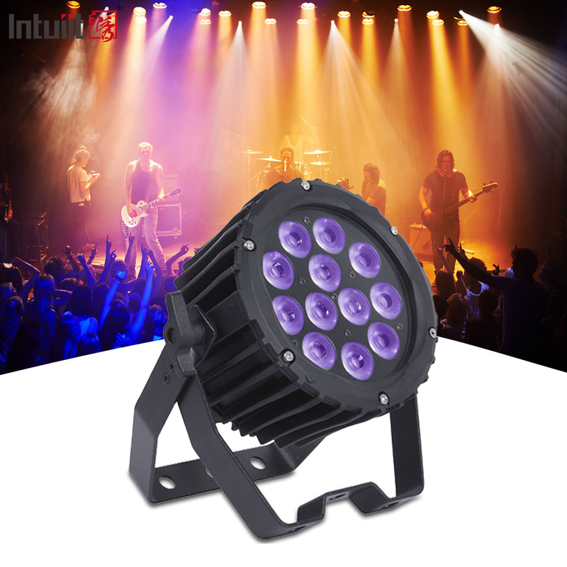 室内4イン1LED ミニパール 缶ライト 12x3w RGB パール ライト パーティー ホテル