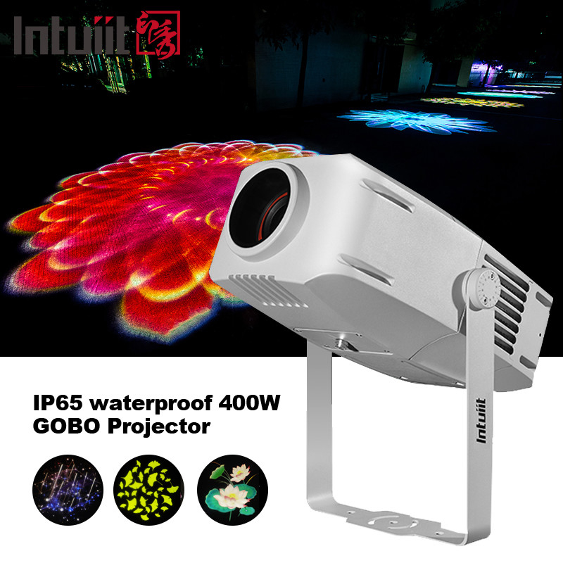 IP65 400W ゴボ LED プロジェクター 防水 プロモーションライト プロジェクター 屋外 LED プロジェクター ライト ロゴ