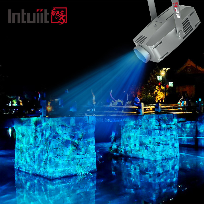 200W 防水 LED 水波効果ライト DMX512 LOGO プロジェクター 水効果照明