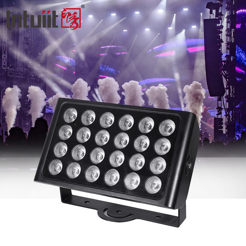 防水 IP65 シティ カラー DMX512 24x10w RGBW 屋外 LED ウォール ウォール ウォール ウォール ウォール ウォール