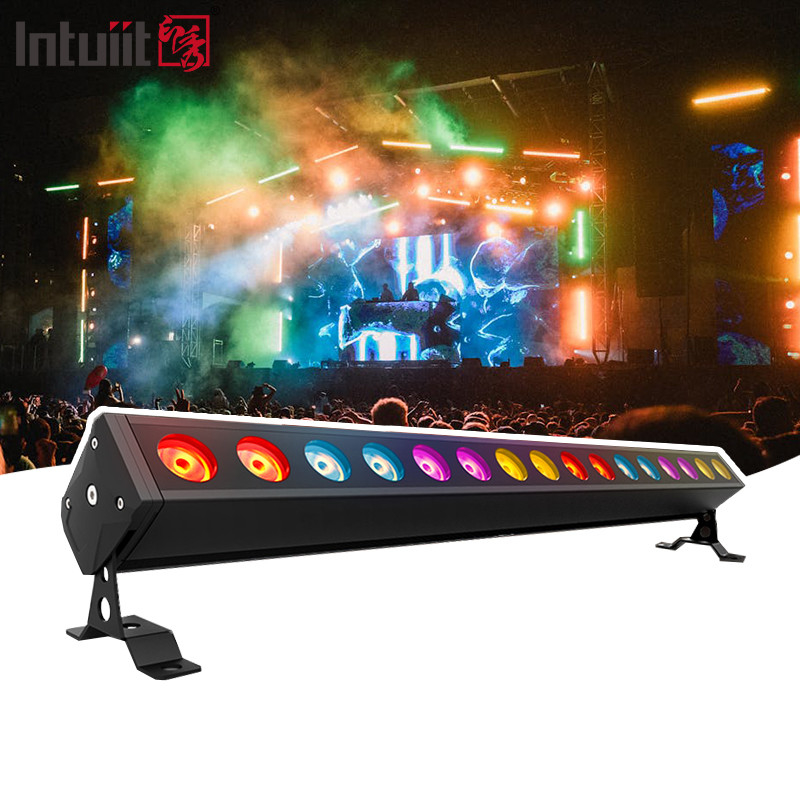 DMX512 RGBW LED線形壁洗面機 建築用・玄関照明用 16x5W 屋外防水ステージランプ