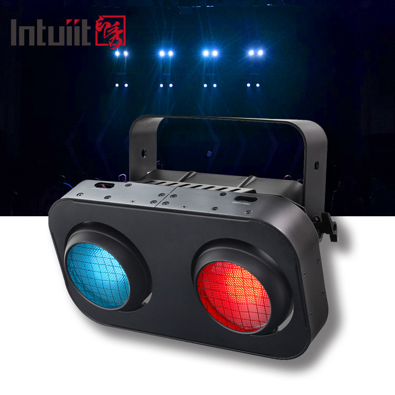 200W 2in1 Eyes LED COB DJ ディスコバークラブリングステージブラインドライトのための観客ライト
