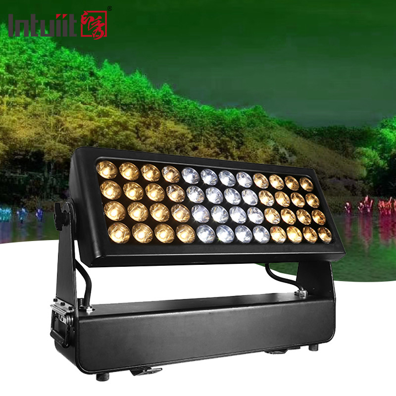多彩色 IP65 DMX コントロール 防水 LED 都市色 1500W RGBW 4 in 1 LED 屋外壁洗機ライト