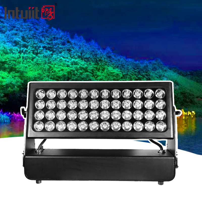 48X40W 都市カラーライト RGBW 4in1 ip65 防水高層ビル 壁洗浄器 ステージライト