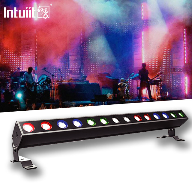 14x10W RGBW 4in 1 LED ウォールウォッシャー DMX コントロール LED ストライプライト プロフェッショナルステージパーティ DJ ディスコ機器