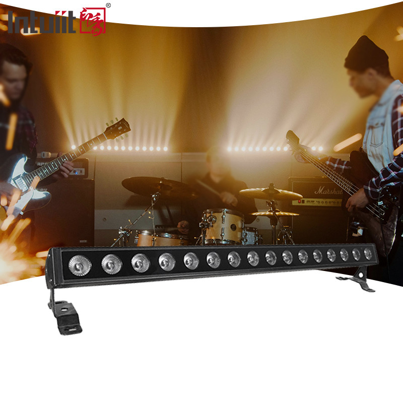 14x10W RGBW 4IN1 LEDウォールウォッシュライト DMX LEDバー 屋外防水洗浄ステージライト DJ ディスコパーティー