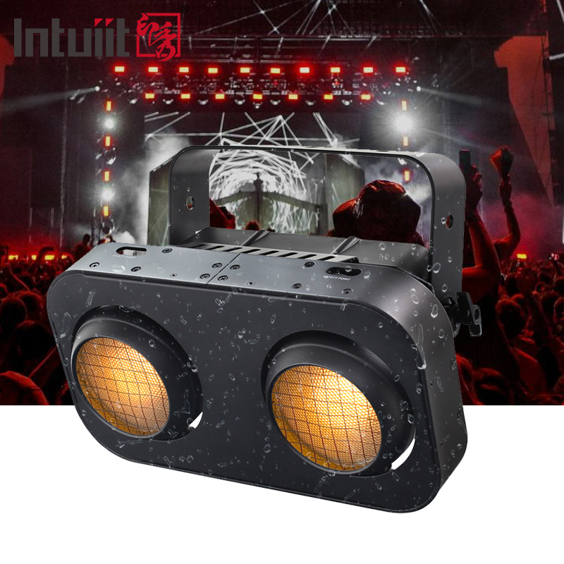 COB 2x90W 観客 ブラインド 2 眼 ブラインド スタジオ ステージ ライト ストローブ ライト