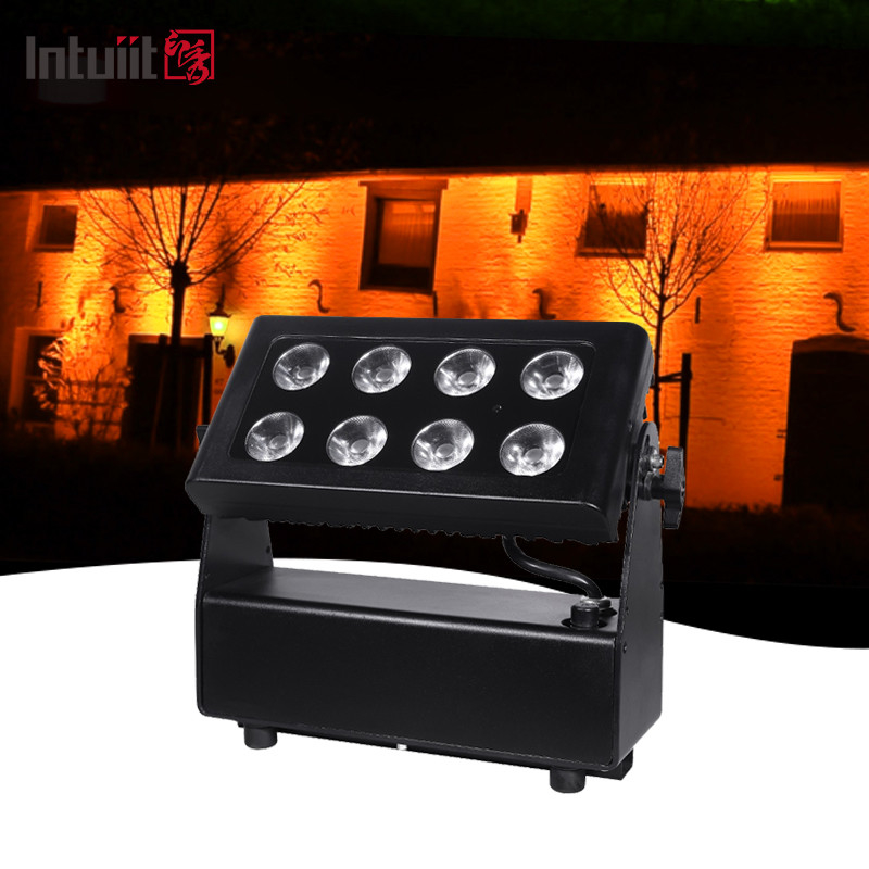 防水 バッテリー駆動 ワイヤレス 都市 カラー ウォッシュ 照明 プロジェクター 8X15W RGBW LED LED ステージライト