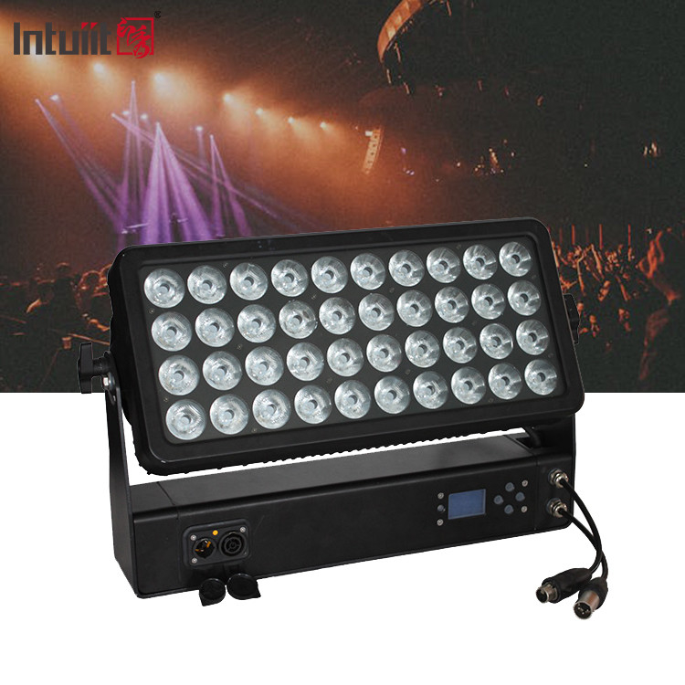 屋外IP65防水 400W RGBW 4In1 都市色 LED ウォールウォッシュライト