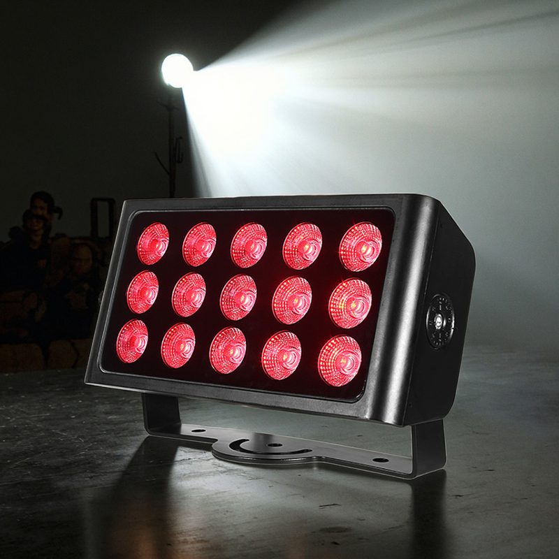80W Dmx512 Ip65 Rgbw 4in1 LEDウォールウォッシャー DJ 結婚式ステージ 都市色 屋外洪水 LED洗濯灯