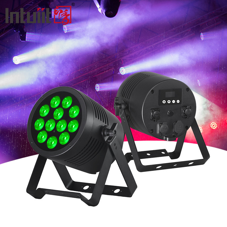 防水LEDパールライト 12x20W RGBWAUV 6in1 IP65 パール LEDステージライト 屋外防水LEDパールライト