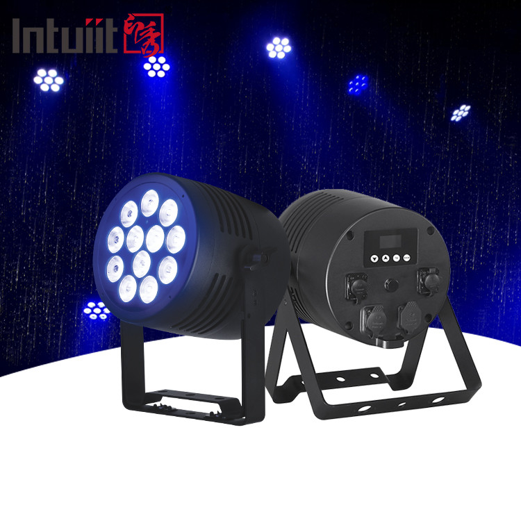 12*20w RGBWA+UV LED 屋外防水アップライト 無線 Dmx バッテリーパール ライト 家庭装飾 ステージ効果 イベント クラブ