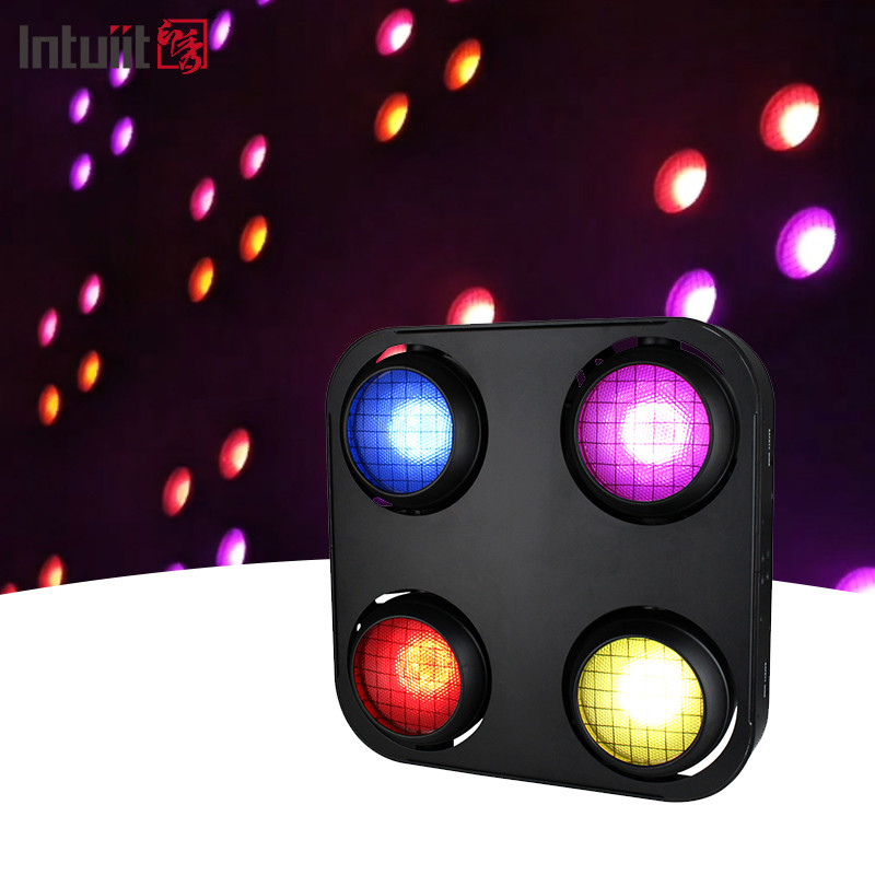 Ip65 LED オーディエンスブラインドライト 4x90w コブブラインド 屋外防水 4 目のブラインド