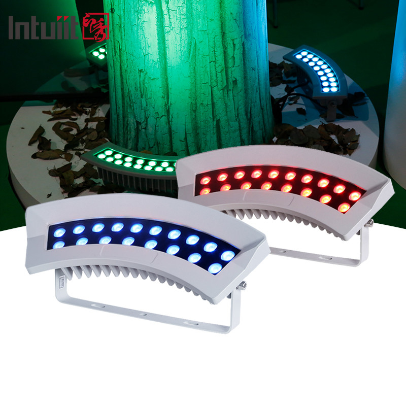 新しいDMX LED ハグリングツリーライト アルミ 36W IP65 屋外庭園風景 ツリースポットライト