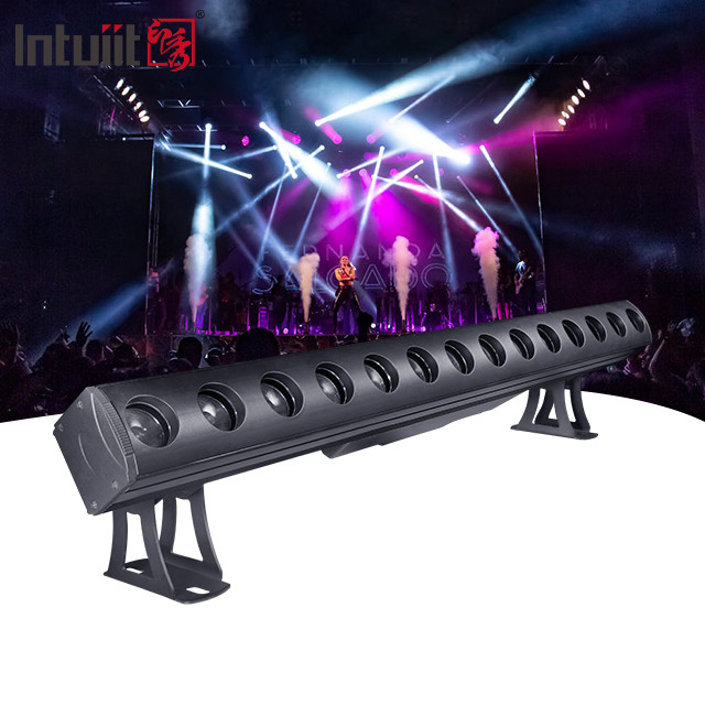 室外 14x15Wランプ ウォールウォッシュライト IP65 Dmx コントロール Rgbw LED ウォールウォッシュ 効果 ステージライト バー ディスコパーティー