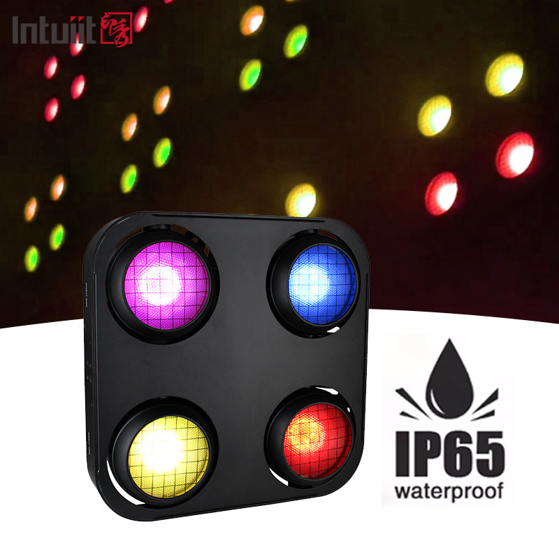 Ip65 400W アンバー ホワイト 暖かい LED コブ 観客 ブラインド ライト 屋外 防水 ブラインド 4 目