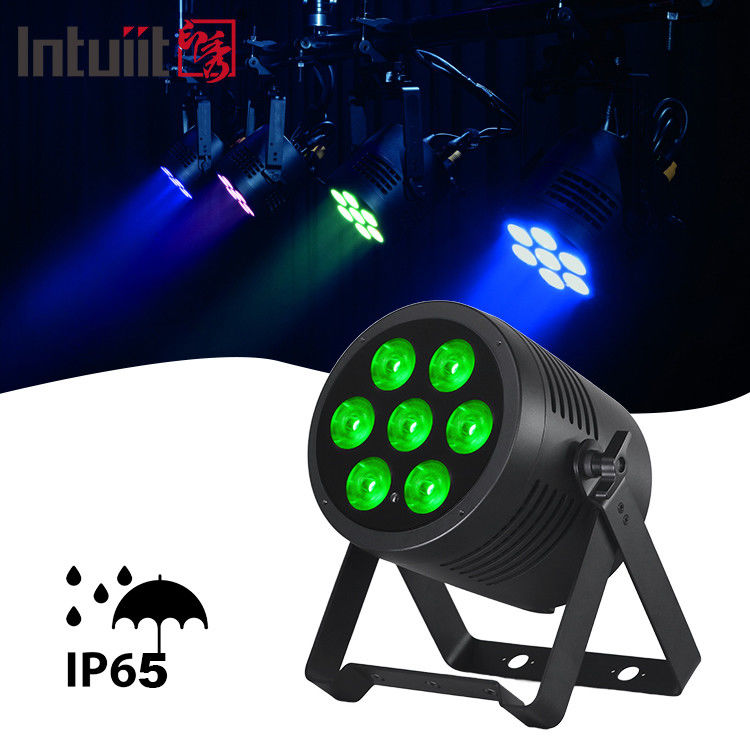 RGBWA UV 6 in 1 防水 7x20W パールライト 防水 LED パールライト 屋外 IP65 パールライト DJステージ
