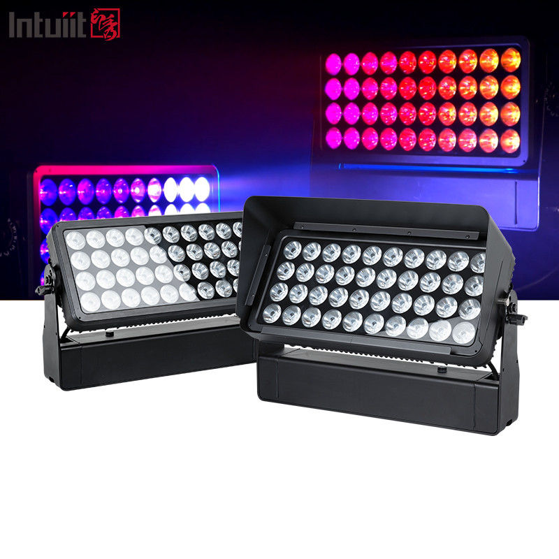LED都市カラーライト 400W 屋外建築建築物 LED壁洗浄機ライト 40pcs 10w Rgbw 4in1 屋外壁洗浄灯