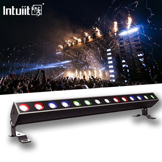 DMX512 14*10w RGBW 4in1 ピクセル LED ウォールウォッシャーバー IP65 防水 DJ 結婚式 都市イベント ステージ 屋外 LED ウォッシュライト