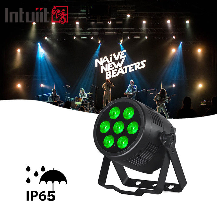 7x20W RGBWAUv 6in1 パールアップライト LED パールステージ照明