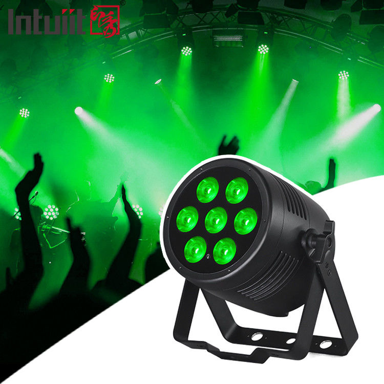 7x20W Rgbwauv LEDステージパルライト Dmx512 制御パルライト イベント 結婚式 教会ステージパーティ パルライト
