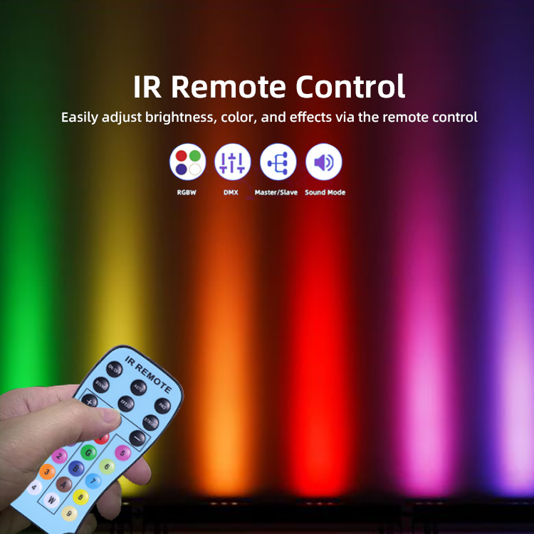 洗濯ライト IP20 DMX512 アドバンスト スマート ミュージック ソリューション 24*2W RGBW LED ライト 線形バー ウォール ウォール ウォール
