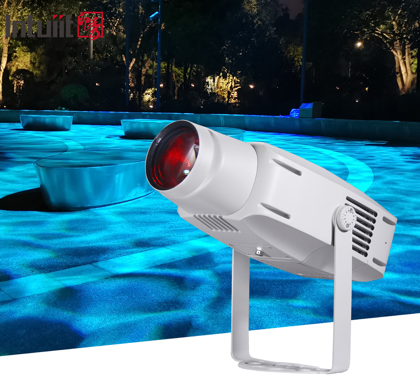 400W アウトドア IP65 LED ロゴ ゴボ プロジェクター 広告用 ライト 水波効果 天候耐性