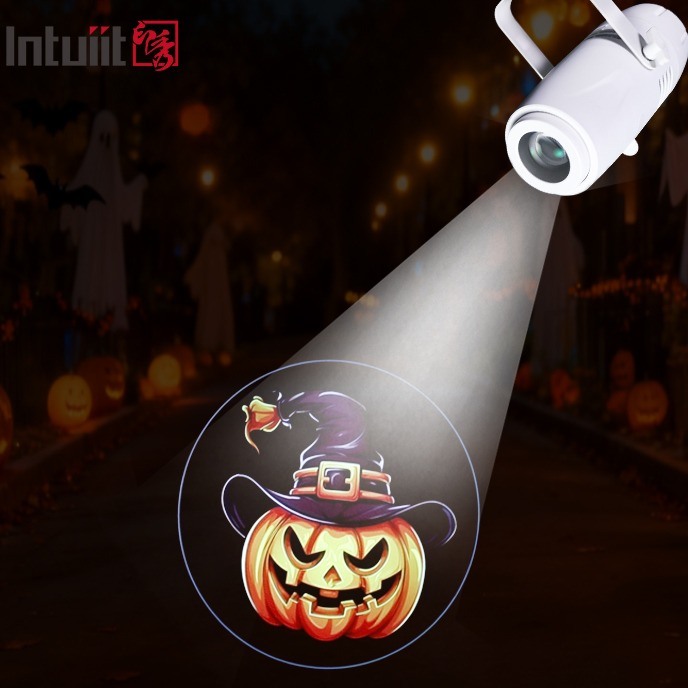 40W Customized logo Projector Indoor gobo Projector Logo for Advertising