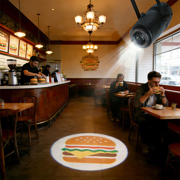 ゴボプロジェクター ロゴ デザイン LED 40W 広告ライト