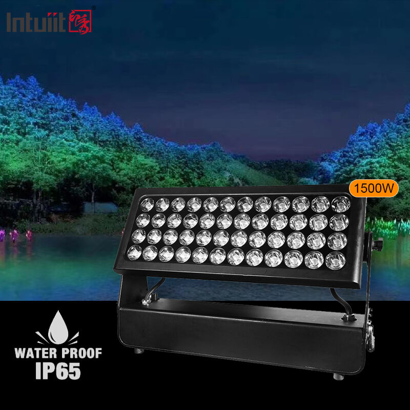 工場 卸売 2000W LED 洪水照明 室外 IP65 48x40W RGBW 4in1 都市美化プロジェクトのための建築洗浄光