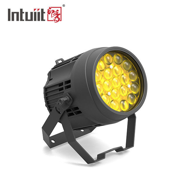 4 In 1 LED 屋外洗浄ステージライト Ip65 防水 217W RGBW Dmx COB ズーム LED パール 缶ライト