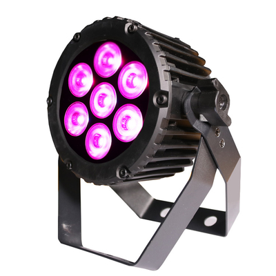 ディスコのための三標準のプロフィールDJライト7 X 3W RGB 3 In1 LED平らな標準ライト