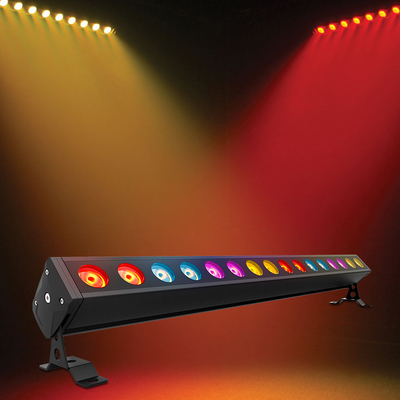 16X5W Rgbw 4 In 1 IP65 屋外の洪水によって導かれる Dj バー ショーの舞台照明 DMX512