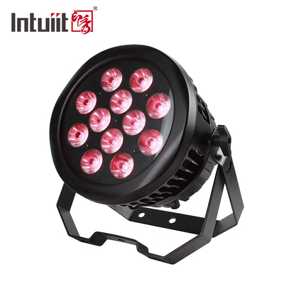 Dmx の洗浄 4 の 1 の標準 12x10w LED の標準は 120w Rgbw IP65 によって導かれるライトを結婚式の段階で点灯できます