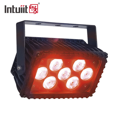 防水ステージ照明 7x3W Rgbw LED 洪水照明 Dmx ブラインド ウォール 洗浄器 4 In 1 ライト