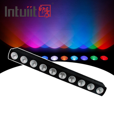 10* Tri 9W 3 In 1 高照明の洪水ライト 屋外Dmx512 LED壁洗浄機スポットライト