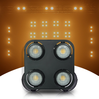 防水ブラインド DMXステージ ライト アンバー ホット ホワイト IP65 コブ LED 4x90wブラインド 屋外ブラインド
