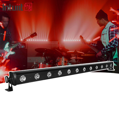 12x2W RGBW LEDステージライト 4in1 サウンドアクティベーション制御 DJライト バーライト 教会 結婚式照明 LED壁洗浄機