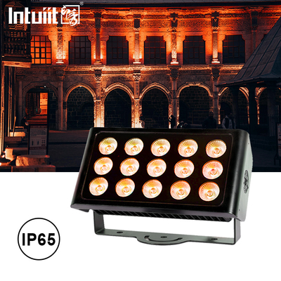 屋外 80W RGBW LED 洪水照明 DMX 壁洗浄器 建物のファサード建築 美しい公園 都市照明 庭園 フレンドリー