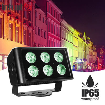 防水 IP65 屋外 Dmx 6X5W Rgbw LED洗浄 洪水 都市 カラー LED ウォール 洗浄機