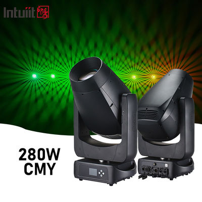 屋外防水 IP66 280W CMY BSW DMX LED ビームスポットウォッシュ ムービングヘッドライト ステージ ホテル ガーデン用